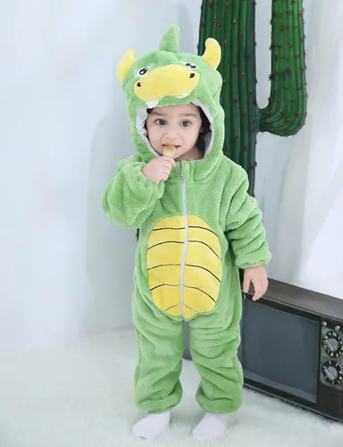 Vista 2 de BJWEO - Lindo disfraz para bebé, niñas y niños pequeños y recién nacidos, disfraz de Navidad, Halloween, enterizo de invierno, piyamas de cosplay