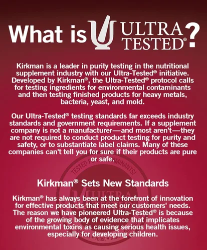 Vista 6 de Kirkman - Disruptor y Buster de Defensa de Biofilm - W/Lipasa y Glucoamilasa - Enzimas para la Digestión para Hombres y Mujeres - Protege el Sistema