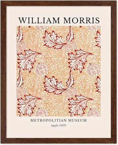 Vista 32 de Poster Master Impresión Vintage del Ladrón de Fresas - Póster Retro de William Morris - Arte de Patrón Floral - Regalo para Hombres y Mujeres