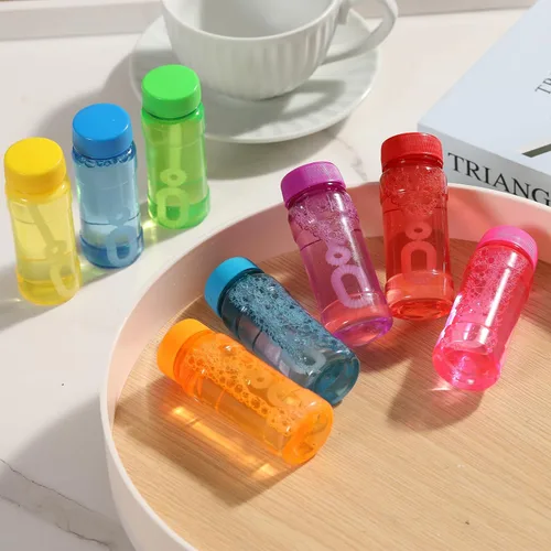 Vista 22 de Paquete de 12 botellas de burbujas grandes, solución de burbujas de 4 onzas, juguete novedoso de verano, recuerdo de fiesta de actividades, juego
