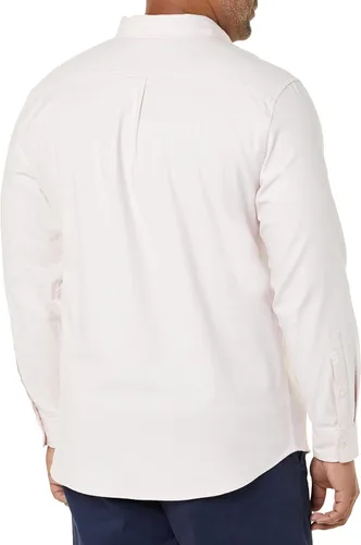 Vista 2 de Tienda Essentials Camisa Oxford elástica de manga larga ajustada para hombre