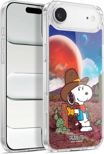 Vista 15 de Head Case Designs Funda de gel con licencia oficial de Peanuts Nebula Cactus Needles Snoopy Space Cowboy [protección de grado militar] compatible