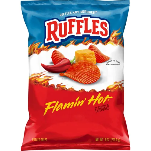 Vista 5 de Ruffles Papas fritas Ruffles con aderezo, 8.5 onzas