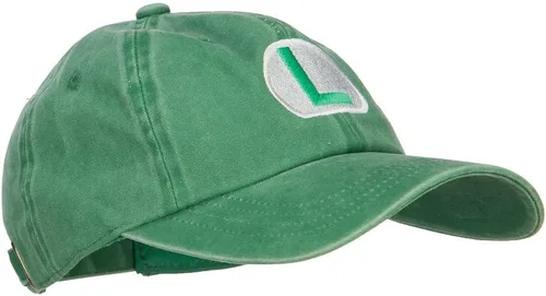 Vista 5 de e4Hats.com Mario Luigi Wario Waluigi Gorra bordada sin estructurar