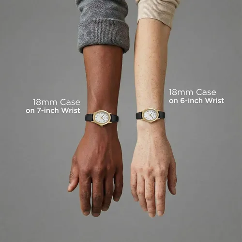 Vista 5 de Timex Cavatina - Reloj para mujer, esfera de nácar con caja dorada