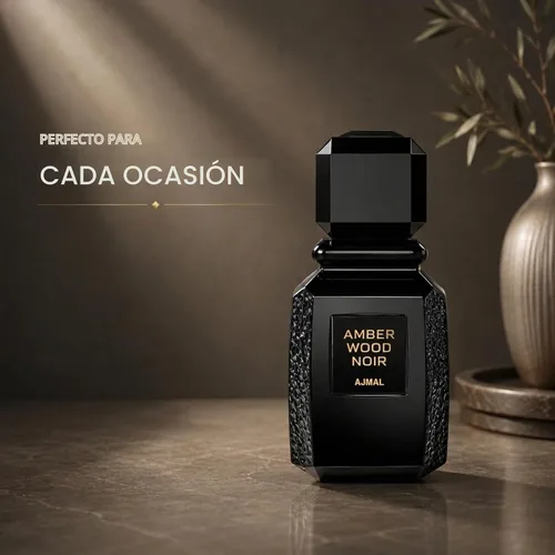 Vista 5 de Ajmal Amber Wood Noir EDP Unisex, 3.4 fl oz / 3.4 fl oz