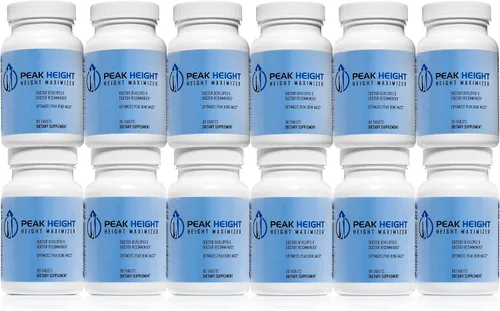 Vista 6 de Píldoras Grow Taller Supplement píldora n.° 1 para crecimiento, suplemento de 6 meses para crecimiento pico de altura, suplemento para altura
