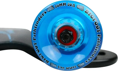 Vista 5 de Paradise Longboard Drop Through Complete Cruiser - Monopatín Sun Splash, 9.75 x 39.75 pulgadas