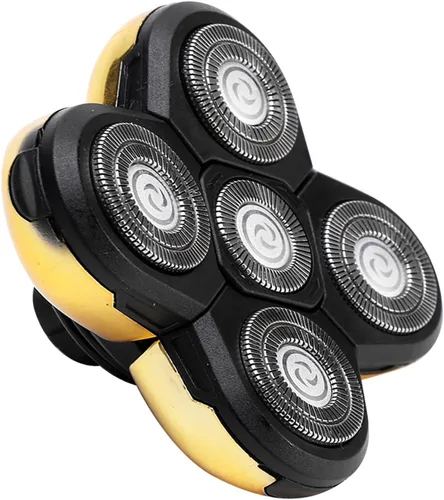 Vista 7 de Cabezales de repuesto para afeitadoras eléctricas para hombre, 5 cabezales, hoja de repuesto para barba, hoja flotante alternativa, lavable