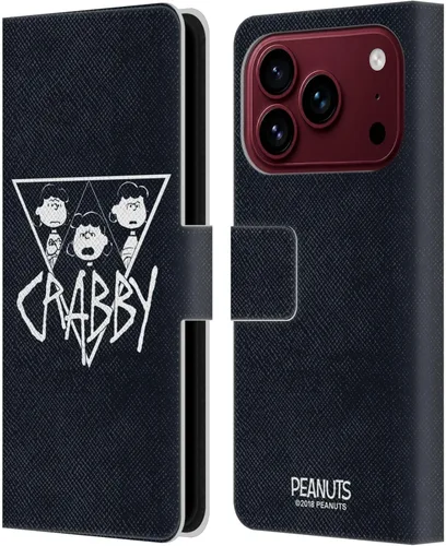 Vista 132 de Head Case Designs Funda de piel con licencia oficial de Peanuts Charlie Brown Good Grief Rock Tees compatible con Apple iPhone 11 Charlie Brown Buen