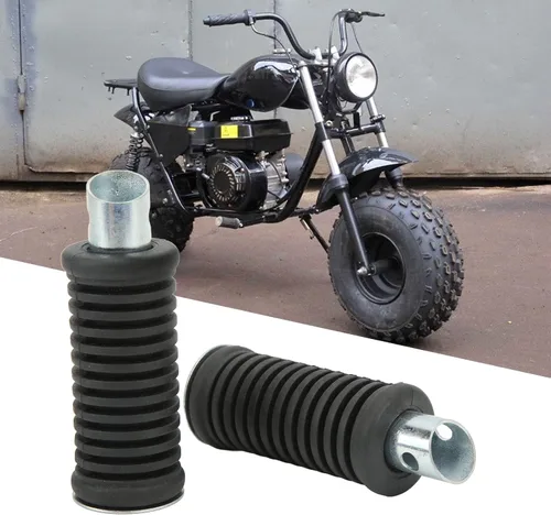 Vista 3 de 2 estriberas para bicicleta, mini pedal de bicicleta, mini estriberas de aleación de aluminio de repuesto para Baja MB165 MB200 Mini Bicicletas