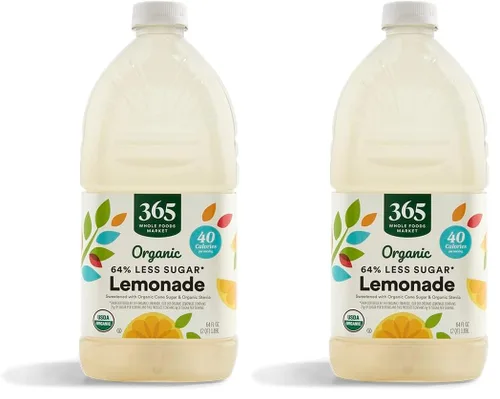 Vista 9 de 365 by Whole Foods Market, Limonada ligera orgánica, 64 onzas líquidas
