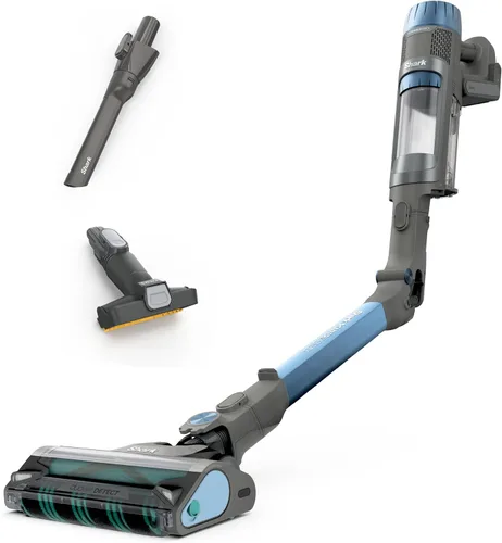 Vista 10 de Shark PowerDetect - Aspiradora inalámbrica de mano, potente succión, filtración HEPA, autonomía de 70 minutos, para alfombras y suelos duros