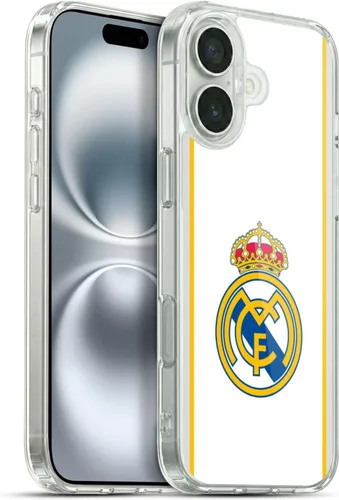 Vista 44 de Head Case Designs Funda de gel con licencia oficial del Real Madrid CF azul [protección de grado militar] compatible con Apple iPhone 7 Plus/iPhone