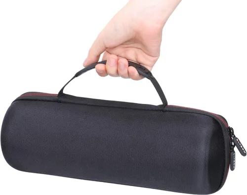 Vista 5 de LTGEM - Funda compatible con altavoz portátil Ultimate Ears MEGABOOM 4/3, negro y gris
