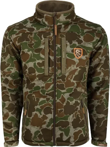 Vista 2 de Drake Silencer - Chaqueta de poliéster con cremallera completa para hombre