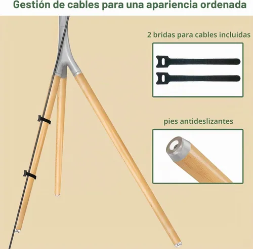 Vista 7 de UPGRAVITY Soporte de TV con caballete con base de trípode para pantallas planas LED LCD OLED de 45 a 65 pulgadas, soporte de suelo giratorio de 180°