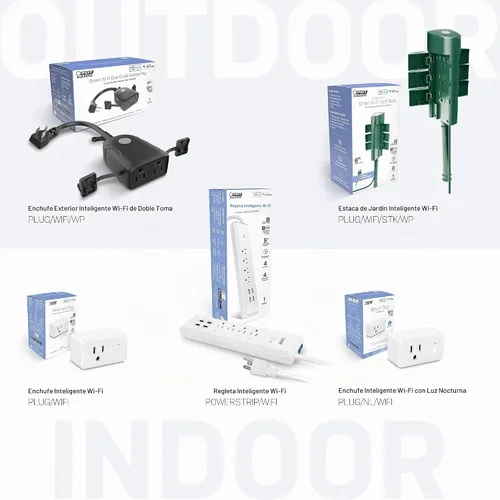 Vista 7 de Feit Electric Enchufe inteligente, enchufe WiFi compatible con Alexa y Google Home, enchufe interior, no requiere concentrador, red de 2.4 GHz