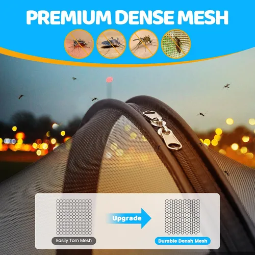 Vista 2 de Orzbow Mosquitera de bebé para asiento de automóvil Doona Funda de asiento de automóvil infantil de verano Funda de malla transpirable