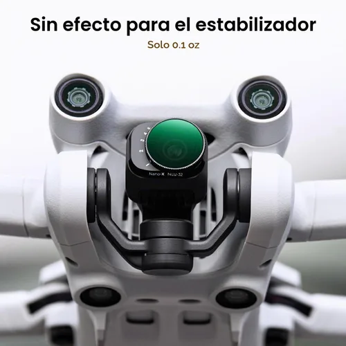 Vista 6 de K&F CONCEPT Filtro ND variable ND2-32 (1-5 Stop) para DJI Mini 3 Pro