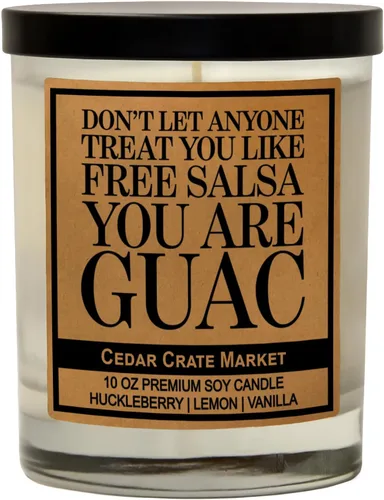 Vista 8 de Vela de Regalo de Amistad para Mujeres No Dejes que Nadie te Trate Como Salsa Gratis Velas Divertidas de Regalo para Amigas Mujeres Regalos