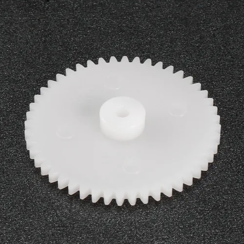 Vista 2 de uxcell Engranajes de plástico 40 dientes modelo 402A engranaje de reducción engranajes de gusano de plástico para RC coche robot motor