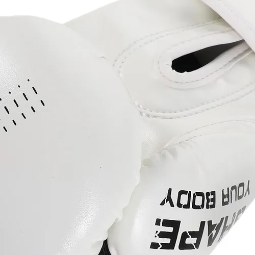 Vista 3 de POPETPOP Kickboxing Gloves for Boys Youth Sparring Punching Mitts with High-Density Foam Protection Breathable Taekwondo Training Gear for Beginners