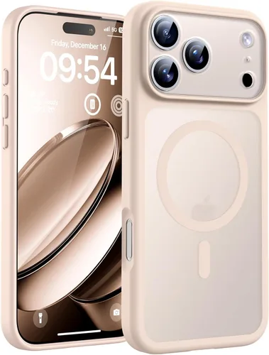 Vista 38 de TOCOL Funda para iPhone 11, compatible con Magsafe, protección completa de cámara, imanes integrados, protección contra caídas, funda translúcida