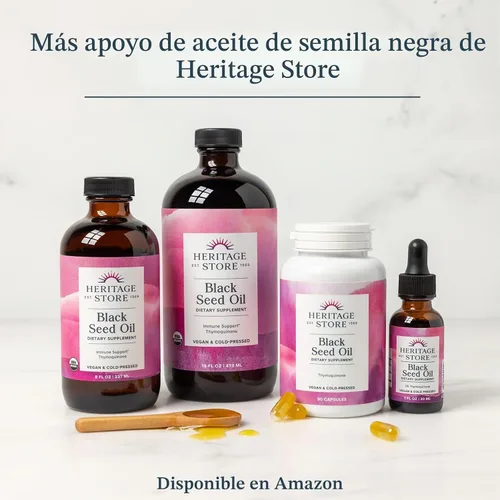 Vista 6 de Aceite orgánico de semillas negras USDA (8 onzas líquidas)