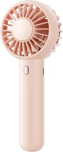 Vista 11 de Gaiatop Mini ventilador portátil, pequeño y potente, diseño lindo de 3 velocidades, ventilador de mano personal y escritorio con base, ligero