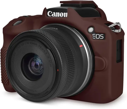 Vista 20 de Rieibi EOSR50 EOS R50 Estuche, Estuche Protector de Silicona Suave para Cámara Vlogging Canon EOS R50 EOSR50, Estuche de Cámara Ligero EOS R50