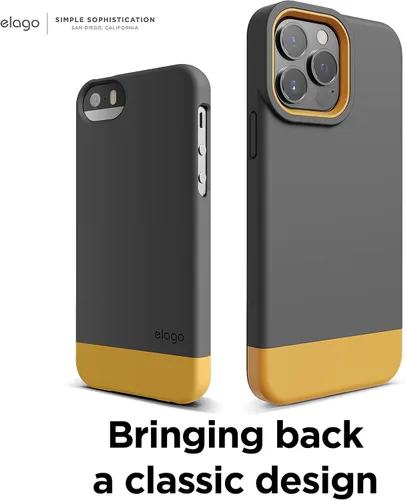Vista 7 de elago Funda Glide Armor diseñada para iPhone 13 Pro Max, protección contra caídas, funda protectora de TPU a prueba de golpes, piezas mejoradas a