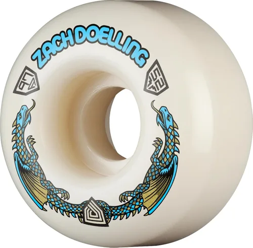 Vista 38 de Ruedas de patineta Powell Peralta Dragon Formula 88A, A2, 54mm x 39mm