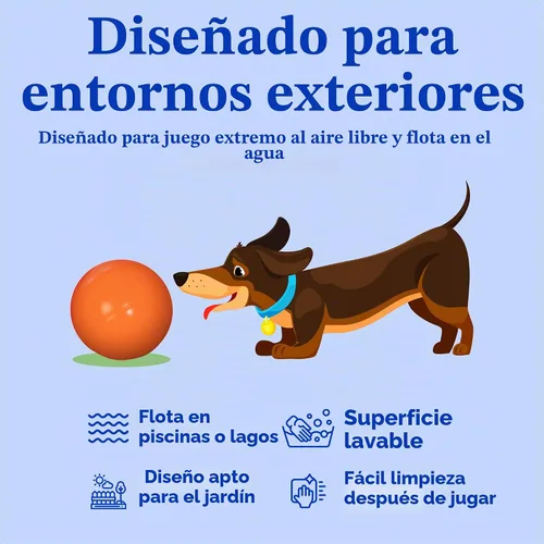 Vista 7 de Prácticamente indestructible (duro), mejores pelota para perros