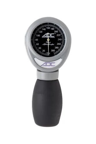 Vista 8 de Tensiómetro aneroide ADC Diagnostix, para adultos, Negro, 1 Features our two-piece Adcuff, Adult size in Black (fits limbs 23-40cm). Includes