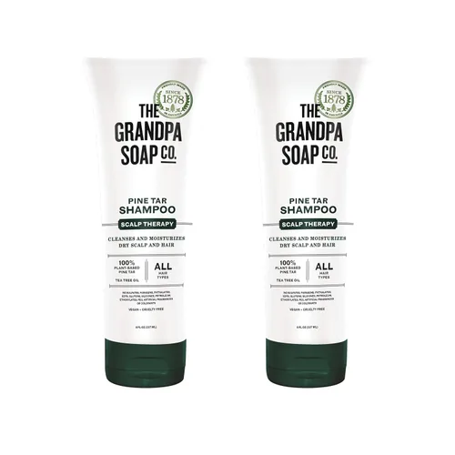 Vista 8 de Champú Grandpas Soap Wonder Pine Tar, 8 FZ