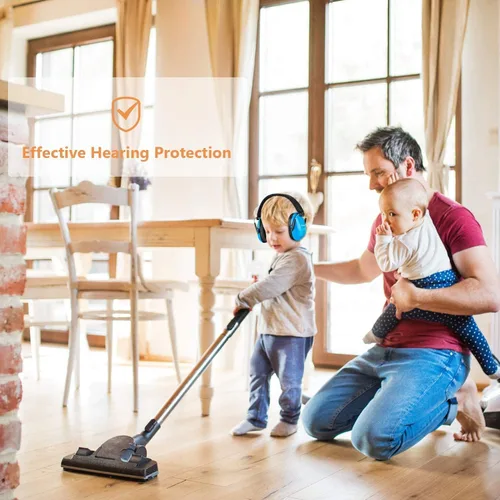 Vista 2 de ProCase Paquete de orejeras de seguridad para niños con protección auditiva, protectores de oídos