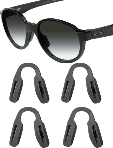 Vista 21 de Mryok Piezas de nariz de repuesto almohadillas de nariz para gafas Oakley Hex Jector OX8032 - Opciones Negro y Negro