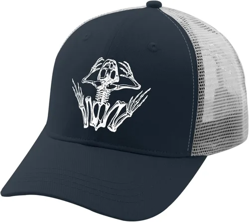 Vista 2 de Dad Hat Bone Frog Baseball Cap for Men Vintage Baseball Cap Adjustable