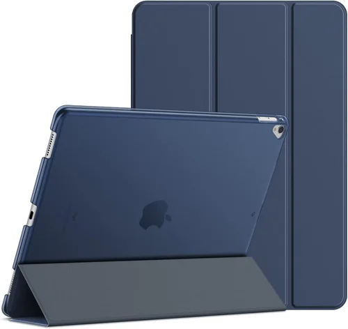 Vista 11 de JETech Funda para iPad Pro de 12.9 pulgadas (1ª y 2ª generación, modelos 2015 y 2017), activación/suspensión automática (negro)