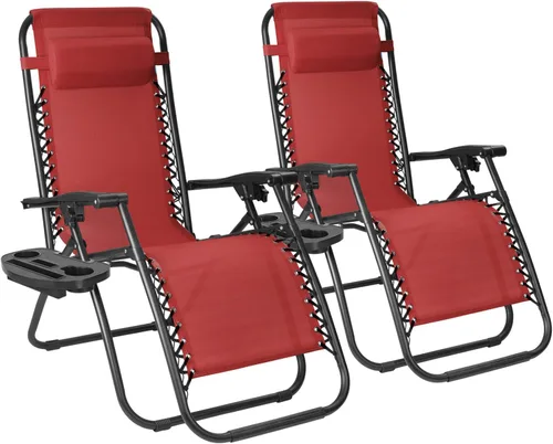 Vista 8 de Flamaker Silla de Patio de Gravedad Cero Sillas Reclinables para Exteriores Silla de Descanso Plegable Silla de Descanso Ajustable para Césped