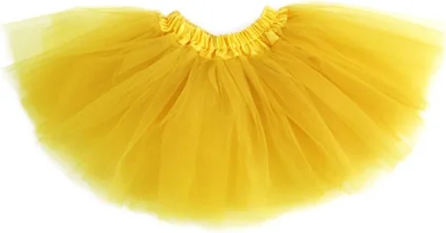 Vista 13 de Falda tutú para niña, falda de baile de ballet, falda de disfraz de hadas para fiesta