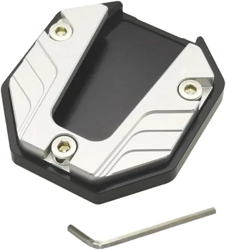 Vista 4 de Motorcycle Kickstand Pad Scooter Motorcycle Kickstand Extender Foot Side Stand Extension for Support for TRK 502x Accessories