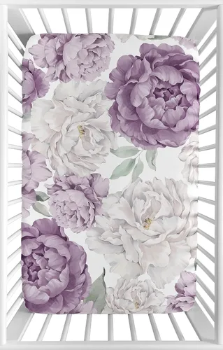Vista 18 de Sweet Jojo Designs Sábanas ajustables para cuna de bebé (rosa sólido) para niñas, guardería infantil, habitación de niños pequeños - Tamaño estándar