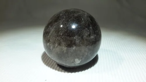 Vista 19 de Auténtica colección de esferas pulidas de piedra semipreciosa (jaspe brezado)