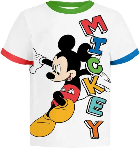 Vista 3 de Disney Camiseta de Mickey Mouse para niños (ropa para niñas y niños) Fantasia Camiseta 2T, 3T, 4T, 5T, 6T Toddler & Up