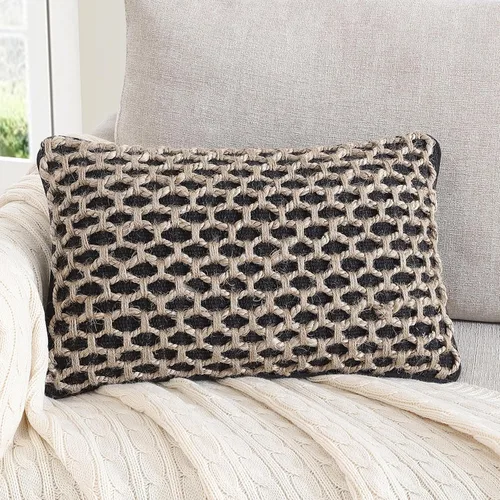 Vista 12 de Boho Living Jada - Funda decorativa para almohada, incluye acento, diseño tejido premium, decoración para sala de estar, (2) funda de almohada de 20