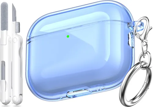 Vista 27 de Funda para Estuche de Airpods Pro de 2ª/1ª Generación, Compatible con Estuche de Airpods Pro de 2ª Gen Puerto de Carga USB C, Funda Suave