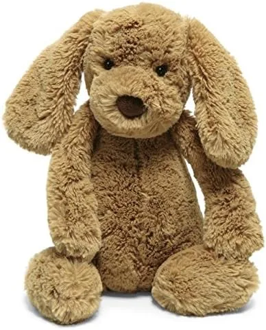Vista 2 de Perro de peluche Bashful Toffee Puppy de Jellycat