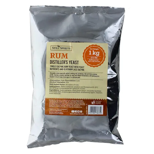 Vista 4 de STILL SPIRITS LEVADURA DESTILADOR DE RON 2.2 lbs Hace 92 galones de puré de ron